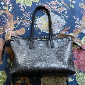 Black MCM Limited Edition Reversible Tote